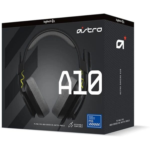 ASTRO A10 Gaming Headset Gen 2 Salvage Black Wired Headset ? PS5 - Image 2