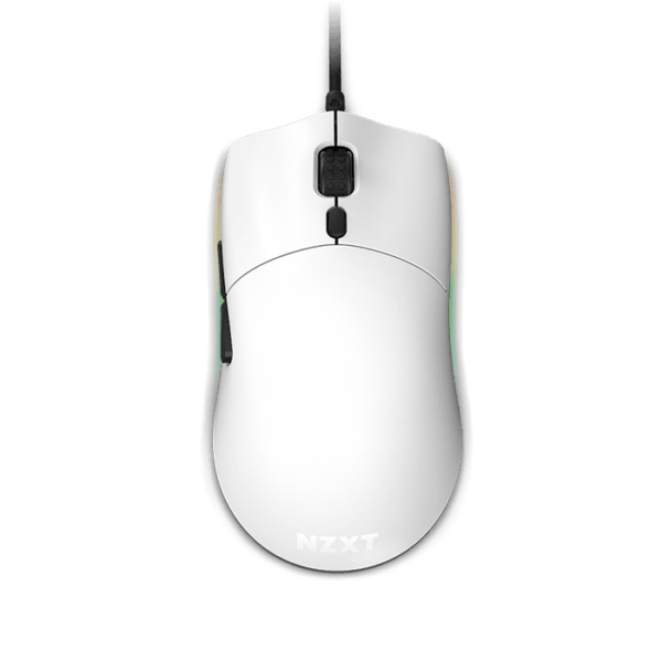 NZXT Lift Ambidextrous Optical White Gaming Mouse - Image 4