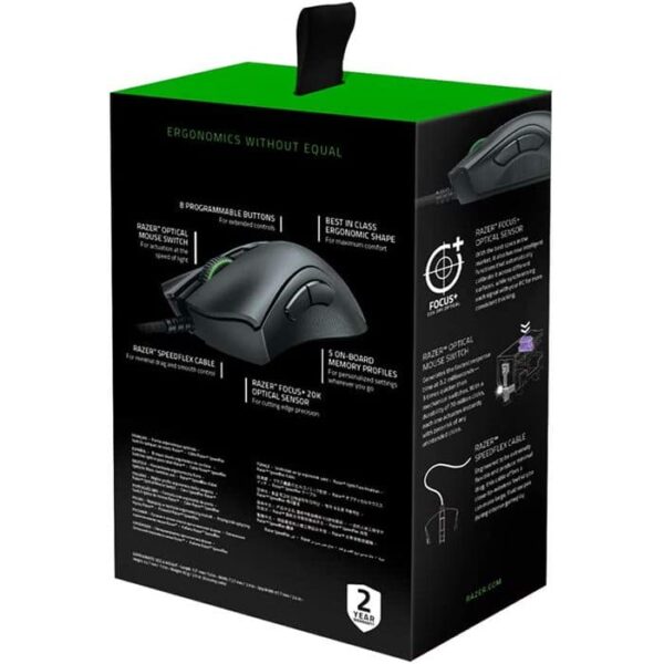 Razer DeathAdder V2 Wired Gaming Mouse with Best-in-class Ergonomics - Image 2