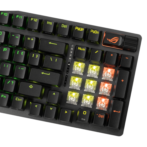 Asus ROG Strix Scope II 96 Wireless Gaming Keyboard with Tri-mode Connection - Image 5