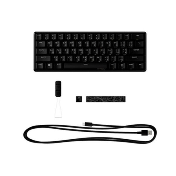 HyperX Alloy Origins 60 Percent Mechanical HX Red (Arabic), Gaming Keyboard - Image 4